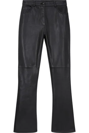 The Kooples Pantalon flare en cuir