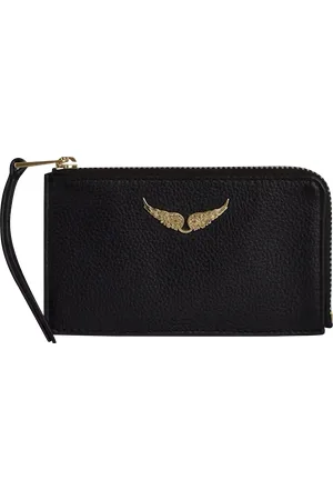 Zadig & Voltaire Porte-cartes en cuir velours