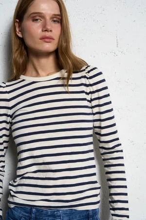 Bash Tee-shirt ajusté col rond en coton