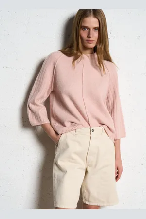 MAISON 123 Pull col rond en laine mélangée