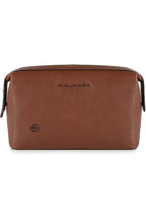 Piquadro Trousse de toilette en cuir