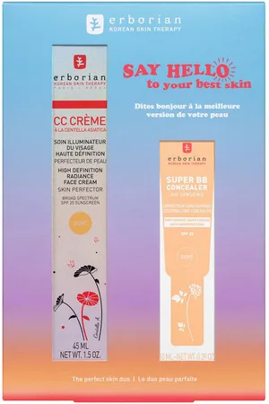 Erborian Kit cc crème x super bb concealer