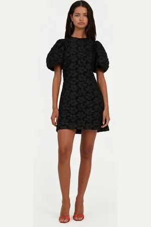 ROTATE Robe courte en jacquard imprimé