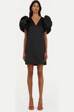 ROTATE Robe courte satinée