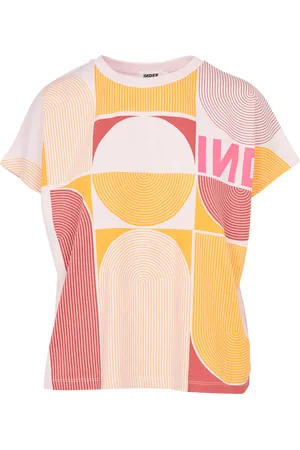 Indee Tee-shirt ample à imprimé graphique en coton bio