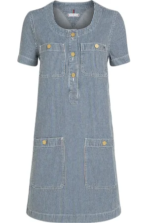 Tommy Hilfiger Robe boutonnée rayée en coton
