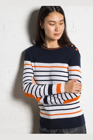 Armor.lux Pull droit col rond en laine