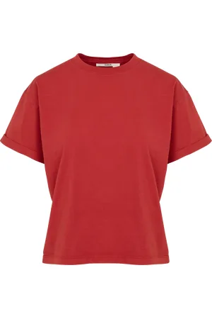 Bash Tee-shirt droit col rond en coton
