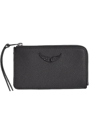 Zadig & Voltaire Porte-cartes en cuir velours