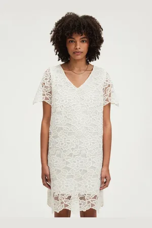 Pablo Robe Col V en dentelle