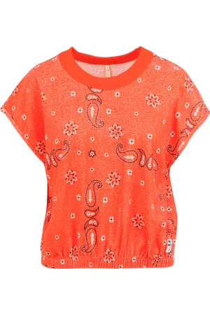 Bellerose Tee-shirt imprimé aspect éponge en coton bio