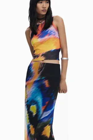 Desigual Jupe midi en tulle