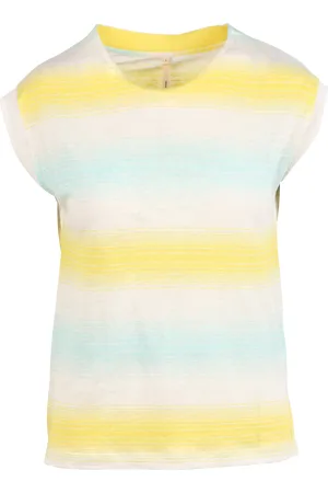 Bellerose Tee-shirt col rond en lin
