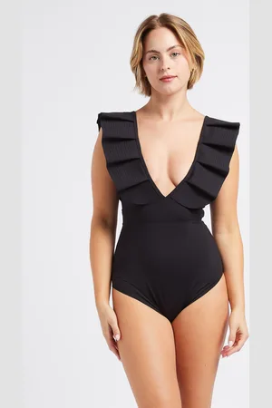 Maio Paris Maillot de bain 1 pièce à volants