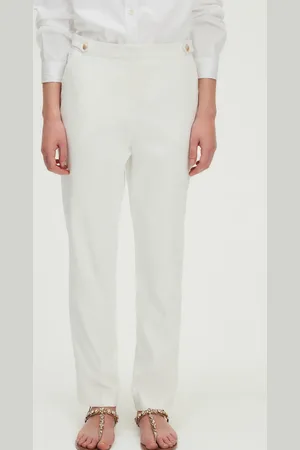 Pablo Pantalon droit en coton mélangé