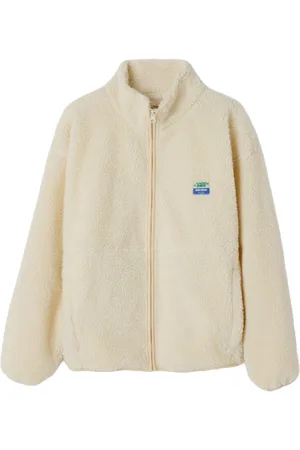 American Vintage Veste ample zippée à col montant polaire