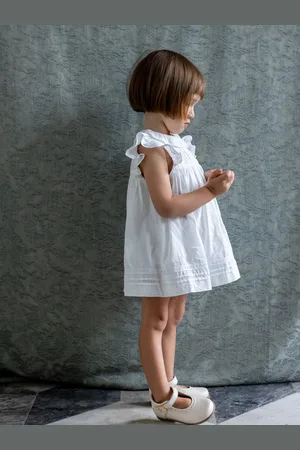 CYRILLUS Robe cortège plume