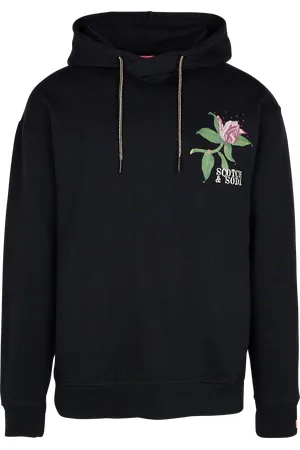 Scotch&Soda Sweat à capuche sérigraphié en coton