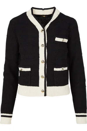Twin-Set Gilet Col V à bouton