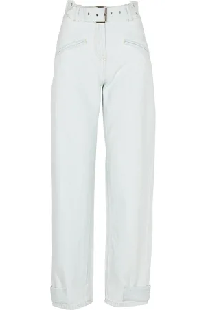 IRO Jean large taille haute en coton