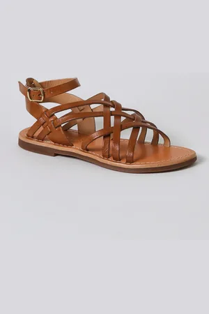 CYRILLUS Sandales multi-brides en cuir