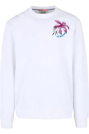 Scotch&Soda Sweat col rond imprimé et jacquard