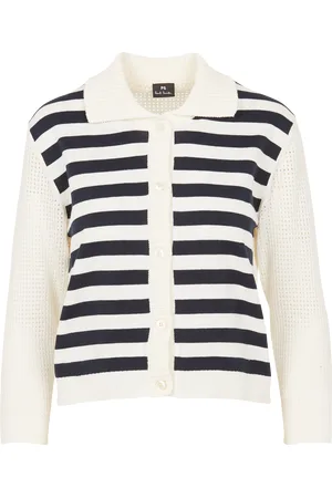 Paul Smith Cardigan à rayures en coton
