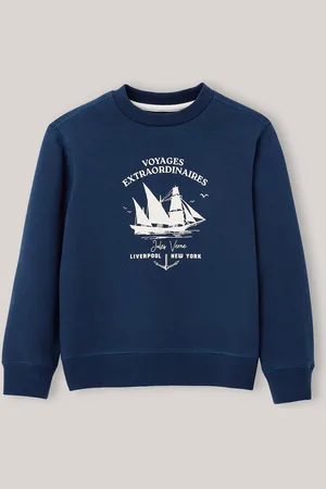 CYRILLUS Sweat jules verne en coton biologique