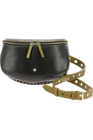 HERBERT FRERE SOEUR Sac banane en cuir