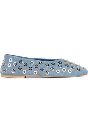 Berenice Ballerines en denim de coton
