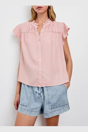 Rails Blouse col rond à volants
