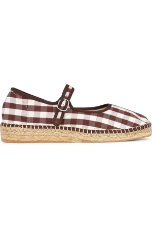 Naguisa Espadrilles plates en coton mélangé