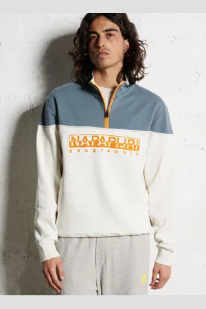 Napapijri Sweat col zippé en coton