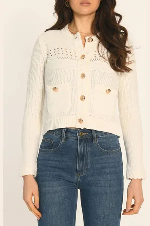 Kookai Gilet droit en coton