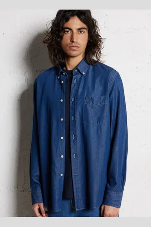 Façonnable Chemise col classique en jean