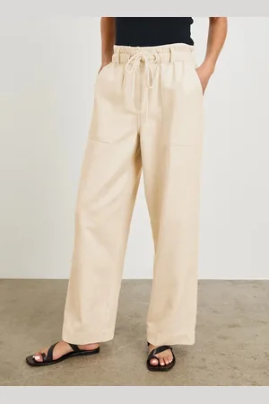 Rails Pantalon large en coton mélangé