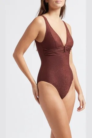 Livia Maillot de bain 1 pièce métallisé