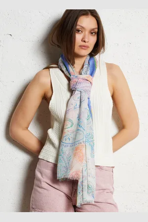 Sud Express Foulard imprimé en coton mémangé