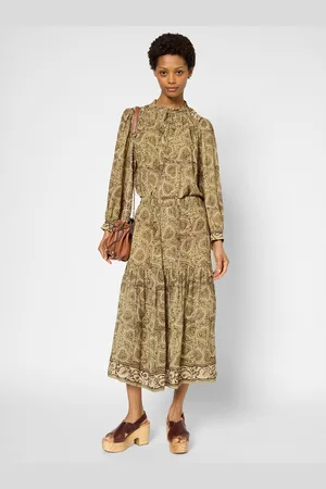 Gerard Darel Top col rond imprimé