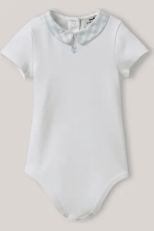 CYRILLUS Body Col Vichy en coton biologique