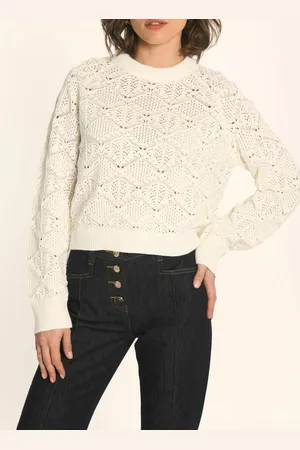 Kookai Pull droit en coton mélangé