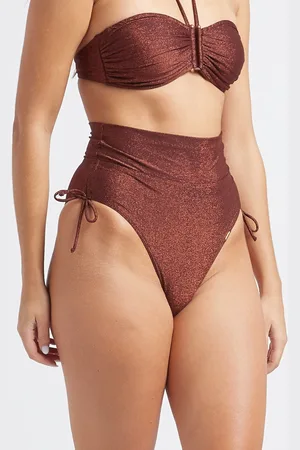 Livia Culotte de maillot de bain pailleté