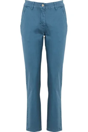 Sud Express Pantalon droit en coton mélangé