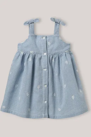 CYRILLUS Robe vichy brodée