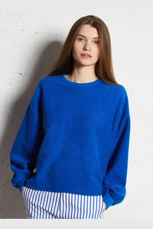 American Vintage Sweat molletonné avec tissu éponge en coton bio