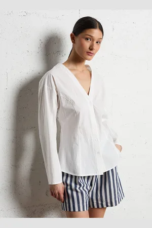 The Korner Chemise cintrée à Col V