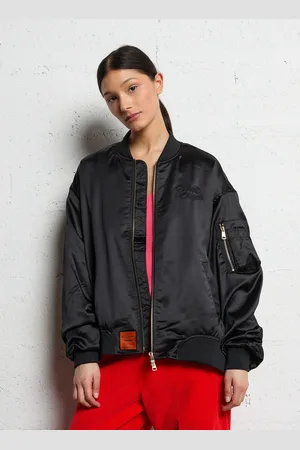 Bombers Original Veste col teddy satinée