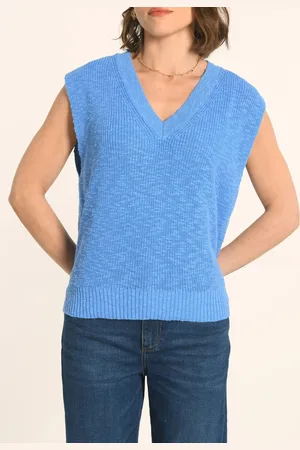 Kookai Pull Col V en coton