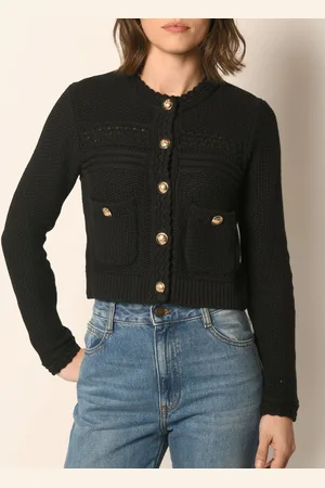 Kookai Gilet droit en coton