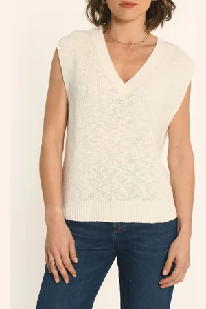 Kookai Pull Col V en coton
